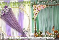 Jenis Kain untuk Backdrop